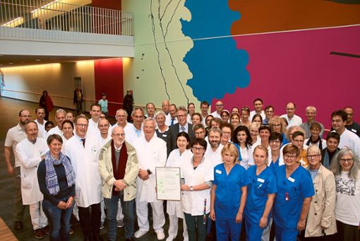Sie alle kümmern sich am Schwarzwald-Baar-Klinikum um Patienten mit der Diagnose Krebs. Foto: Schück
