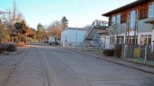 Der Forellenweg in Marbach, an dem sich Schule, Festhalle und Kindertagesstätte befinden, soll zu einer Fahrradstraße ausgewiesen werden. Foto: Ursula Kaletta