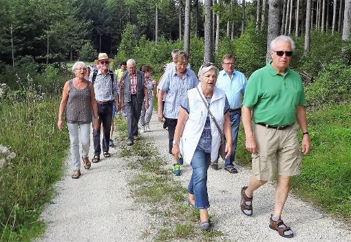 Den Sommer hat die Herzgruppe Albstadt für mehrere Wanderungen genutzt. Foto: Leuschner Foto: Schwarzwälder-Bote