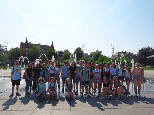 Die Jugendlichen haben Colmar im Elsass besucht.  Foto: Privat Foto: Schwarzwälder Bote