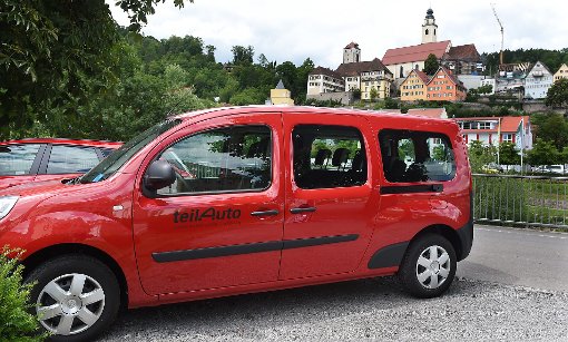 Der Renault Kangoo, der von Teil-Auto in der Dammstraße vorgehalten wurde, wird abgeschafft. Foto:  Hopp