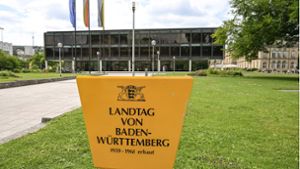 Der Landtag von Baden-Württemberg Foto: dpa/Bernd Weißbrod
