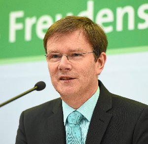 In Vertretung für Landrat Rückert war dieses Jahr der Schopflocher Bürgermeister Klaas Klaassen vor Ort. Foto: Schwarzwälder-Bote