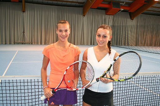 In einem spannenden Finale schlug Samira Eckert (links) ihre Konkurrentin  Julia Rauer.Fotos: Verband Foto: Schwarzwälder-Bote