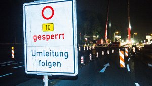 Berger Tunnel wird in der Nacht gesperrt