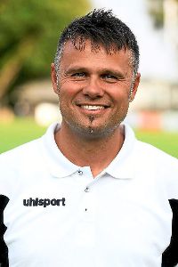 Der Trainer der SG Riedböhringen/Fützen, Frank Berrer.   Fotos: Herrmann Foto: Schwarzwälder-Bote