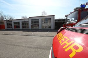 Die Fahrzeughalle der Balinger Feuerwehr wird demnächst erweitert.  Foto: Maier Foto: Schwarzwälder Bote