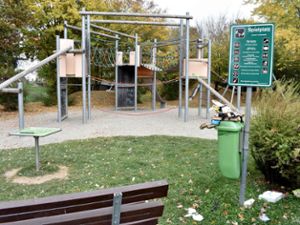 Der Kinderspielplatz Flozbrunnen ist erneut Thema für den Gemeinderat in Zimmern. Foto: kw