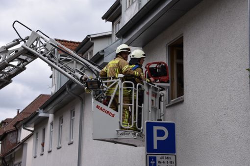 Auf dem Herd vergessenes Essen hat in Ebingen die Feuerwehr auf den Plan gerufen. Foto: Jannik Nölke