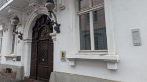 Der Eingang des Landgerichts in Freiburg Foto: Ralf Deckert