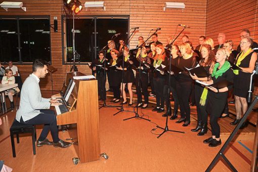 Ein tolles Konzert veranstaltete der Gesangverein Liederkranz aus Zimmern unter der Leitung von Sandro Dalfovo. Fotos: Riedlinger Foto: Schwarzwälder Bote