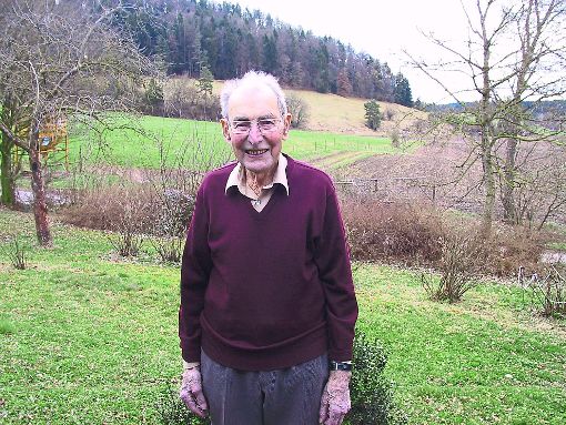 Heute feiert Dieter Lohrmann seinen 90. Geburtstag.  Foto: May Foto: Schwarzwälder-Bote