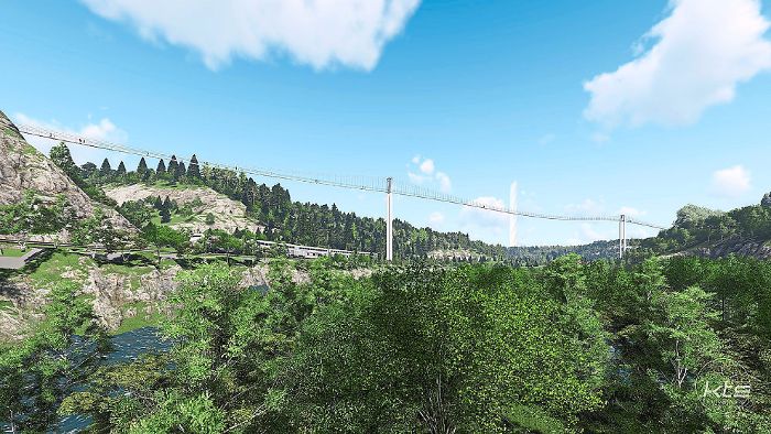 Hängebrücke: Schellenberg verwundert