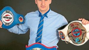Kickboxer Vadim Feger ausgebremst