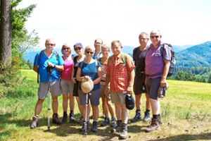 Die Wanderer des Schwarzwaldvereins Hardt waren rund um Hausach auf Tour. Foto: Verein Foto: Schwarzwälder-Bote