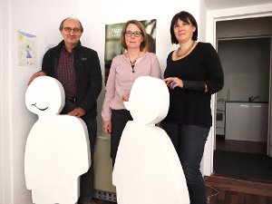 Josef Huber, Silvia Gmelin und Ingrid Musen freuen sich auf viele Besucher. Foto: Eyrich