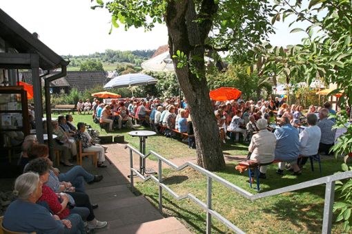 Beim Gemeindefest in Rotfelden. Foto: Gemeinde Foto: Schwarzwälder Bote