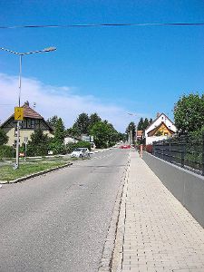 Wegen Sanierungsarbeiten ist die Tannheimer Straße in Wolterdingen vom 31. Juli bis 25. August auf einer Länge von 500 Metern gesperrt.  Foto: Reichart