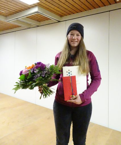 Im Dezember wurde Jana Fischer als Sportlerin des Jahres ausgezeichnet. Nun wurde die 17-jährige Snowboarderin Deutsche Meisterin. Foto: Bächle