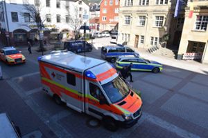 Tragischer Vorfall im Schramberger Rathaus: Dort ist ein Mitarbeiter der Stadtkämmerei niedergestochen worden. Foto: Sum/Wegner