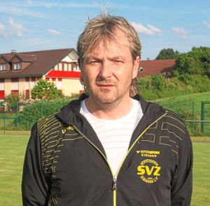 Patrick Fossé, Trainer des SV Zimmern, ist mit dem bisherigen Saisonverlauf sehr zufrieden.  Foto: Peiker