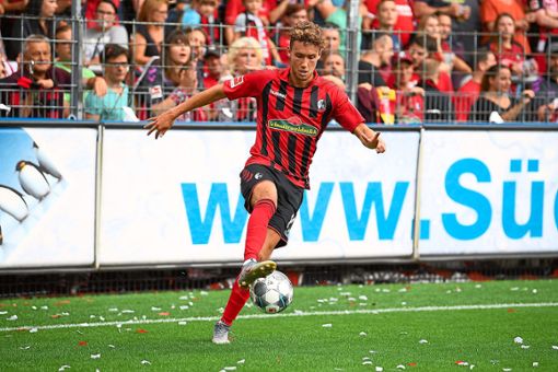 Torjäger Luca Waldschmidt hat sich beim SC  Freiburg in den Fokus großer Klubs gespielt. Foto: Eibner