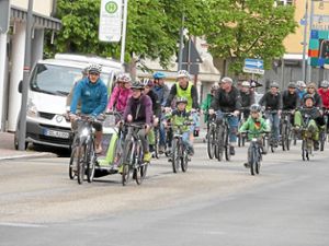 Bereits 2014 organisierten sich Radfahrer, um in Gruppen als Critical Mass durch die Stadt zu fahren. Foto: Archiv Foto: Schwarzwälder Bote