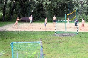 Der Weiherball wird beim Klosterweihe rauf Sand und Rasen ausgetragen.  Foto: Archiv Foto: Schwarzwälder-Bote