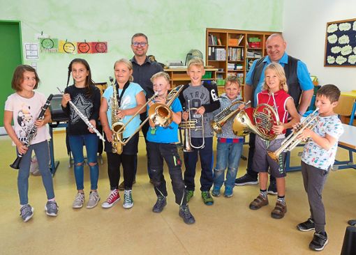 Die Grundschüler freuen sich auf den Musikunterricht. Foto: Gukelberger Foto: Schwarzwälder Bote