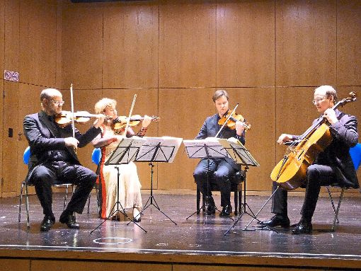 Das Mandelring-Quartett trat in Nagold  auf. Foto: Kosowska Foto: Schwarzwälder-Bote