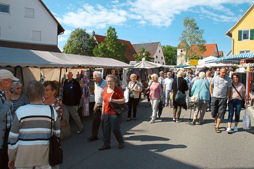 Ein Besuchermagnet ist der  Leidringer Markt im Mai und im August. Archiv-Foto: Hertle Foto: Schwarzwälder Bote