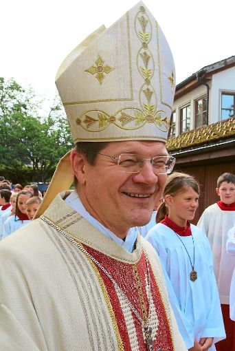 Mit dem aus Löffingen stammenden Erzbischof Stephan Burger geht es   nach Israel.  Archivfoto: Bächle Foto: Schwarzwälder-Bote