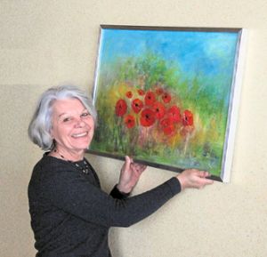 Erstmals zeigt die Hamburger Malerin Lilli Schulz-Obid ihre Arbeiten in der Scheffellinde. Foto: Steger Foto: Schwarzwälder Bote