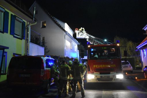 Die Feuerwehr hatte den Brand schnell unter Kontrolle. Foto: Jannik Nölke