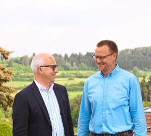 Die beiden Geschäftsführenden Gesellschafter der Wild Wings: Thomas Burger (links) und Michael Werner. Foto: Michael Kienzler