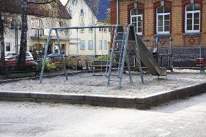 Der Spielplatz bei der Onstmettinger Riedschule soll verlegt werden. Foto: Schwarzwälder-Bote