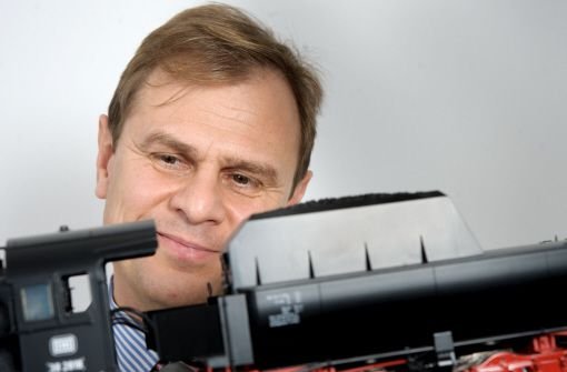 Stefan Löbich, Geschäftsführer des Modelleisenbahnherstellers, sieht eine vielversprechende Zukunft für Märklin. Foto: dpa