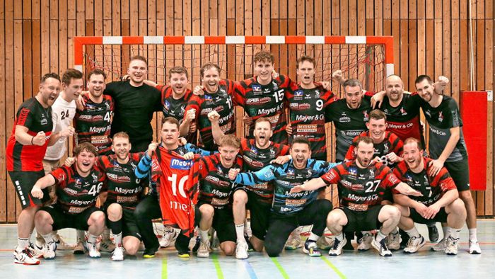 Handballer der HSG Albstadt verwandeln ersten Matchball