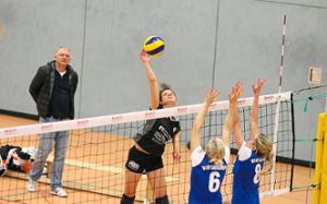 Ihre Chancen im Angriff besser nutzen wollen die Volleyballerinnen des TSV Burladingen gegen den Heidelberger TV. Foto: Kara Foto: Schwarzwälder Bote