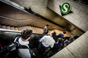 An den S-Bahn-Stationen in Stuttgart wird es keine Barrieren geben. Foto: Leif Piechowski