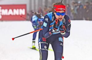 Janina Hettich-Walz will bei den letzten Weltcup-Rennen des Winters noch einmal alles geben. Foto: Eibner/Medvey
