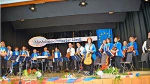 Das Mandolinenorchester bot den Besuchern ein mitreißendes Konzert. Foto: Anton