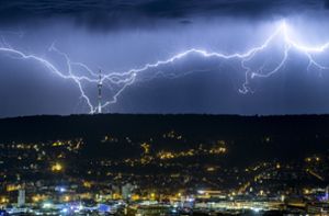 Schwere Gewitter wüteten am Freitagabend über Süddeutschland. (Symbolbild) Foto: dpa