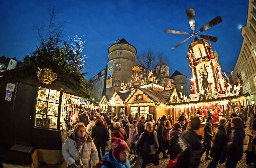 Mehr als vier Millionen Besucher haben 2016 den Weihnachtsmarkt in Stuttgart besucht. Foto: Lg/ Zweygarth