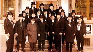 Die Teilnehmer der Jubiläumswäsche am 27. Februar 1974: Foto: privat