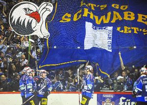 Die Fans der Wild Wings hoffen am Sonntag auf gerupfte Adler. Foto: Sigwart