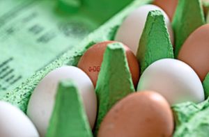 Die rohen Eier haben einen Schaden in Höhe von 1000 Euro verursacht. Foto: Christin Klose/dpa-tmn/Christin Klose