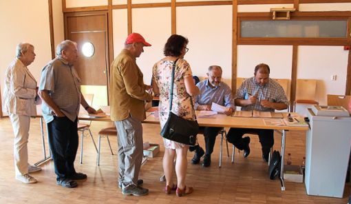 In Dobel  wurden am Sonntag zwölf Gemeinderäte gewählt.  Foto: Gegenheimer Foto: Schwarzwälder Bote