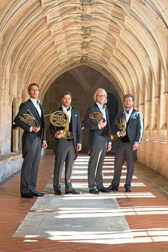 Das Quartett German Hornsound lässt die ganze Tonbreite des Horns hören. Foto: Veranstalter Foto: Schwarzwälder Bote