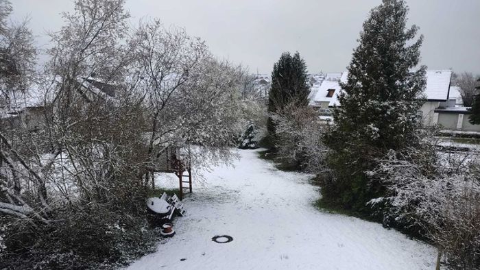Schnee auch im Kreis Rottweil - der Winter ist zurück